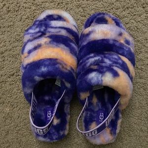 🆕UGG Yeah Violet Fluff Yeah Slippers
